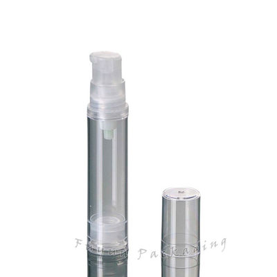 Trials Type Airless Pump Bottle 5ml 10ml Screen Printing Surface