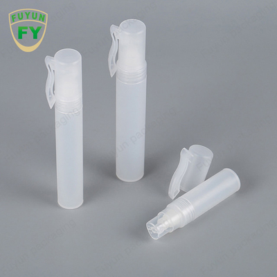 Mini 4ml Refillable Round PP Plastic Pump Bottles Pen Shape