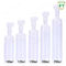 120ml Silicone Brush Fuyun Empty White Pump Bottles Easy Open End For Face Wash