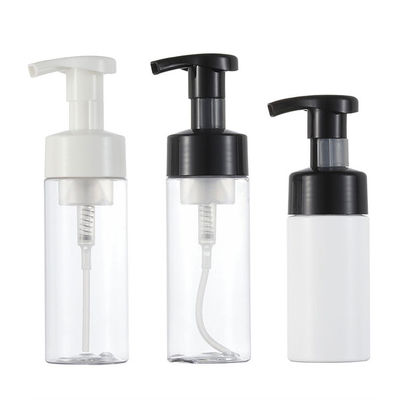 Clear 150ml Foam Pump Bottles Screen Printing For Hand Wash Liquid