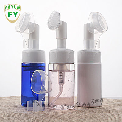 100ml Foamer Pump Bottles With Brush head For Facial Cleaner