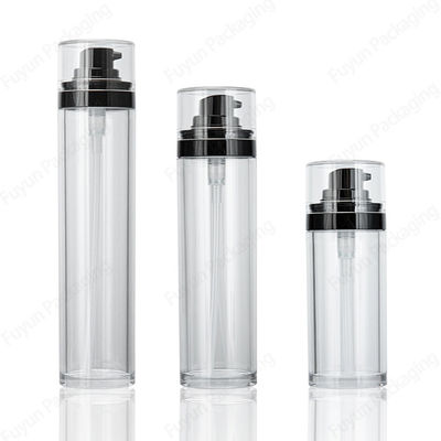 Cosmetic PET Lotion Container With Pump 50ml 80ml 100ml