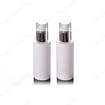 160ml Cosmetic Plastic Pump Bottles White SGS Certificate