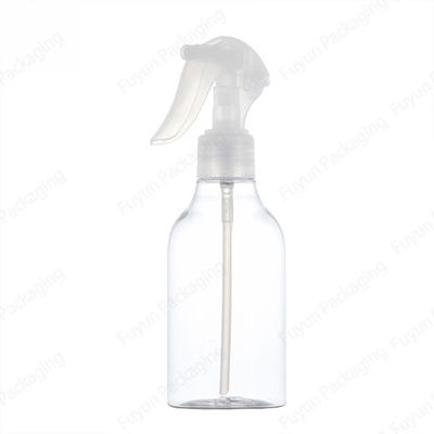 Transparent PET 200ml Trigger Spray Bottles For Cleaning