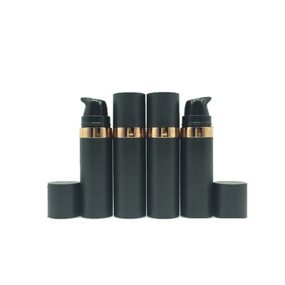 10ml 15ml Airless Pump Bottles For Cosmetics Plastic Material