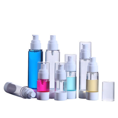 Refillable Airless Cosmetic Containers , Fuyun Airless Serum Pump Bottles