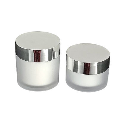 sgs 50g Double Wall Cosmetic Jars with screw top lids