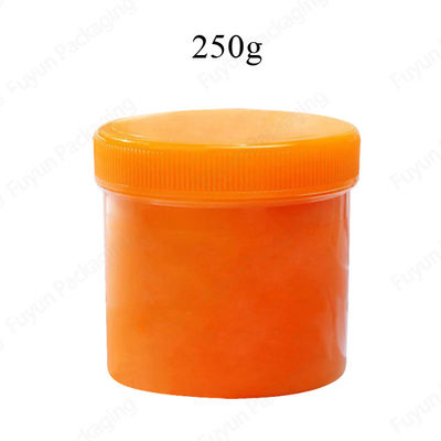 250g Plastic Packaging Jars , Eco Friendly PP Cosmetic Cream Jars