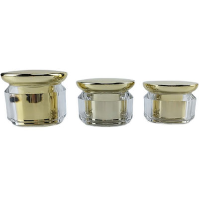 Empty 4oz 100ml Acrylic Cosmetic Jars for Serum Lotion