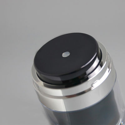 Refillable PMMA Airless Cosmetic Jar 50g 15g 30g For Cream