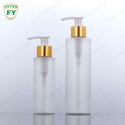cylinder 4.05oz Plastic Pump Bottles Cosmetic Packaging Container