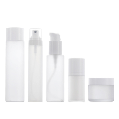 UV Coating 50g Plastic Cream Jar Luxury Cosmetic Skincare Container