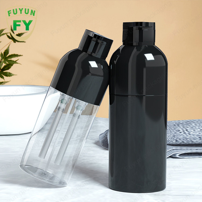 Plastic Packaging Black Hair Dye Bottle Two In One 200ml 300ml 500ml