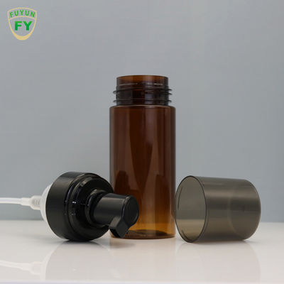 200ml Foam Pump Bottle Amber Painting Color With Black Foam Pump