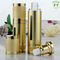 15ml 30Ml 50Ml Gold Silver Airless Pump Lotion Bottle Cosmetic Plastic Airless Bottle