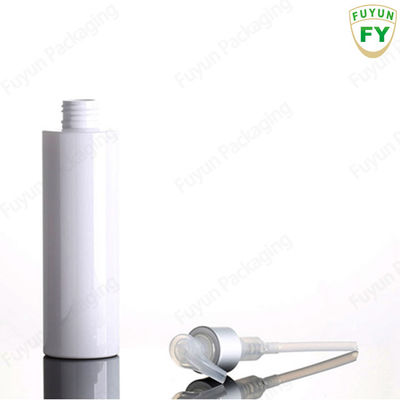 6.8oz Shampoo Pump Dispenser Bottle , Screen Printing Cosmetic Bottles With Pump