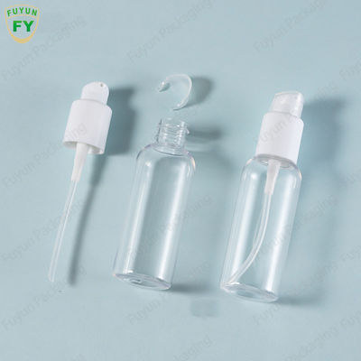 60ml Empty Lotion Bottles With Pump Boston Round Cosmetics Packaging