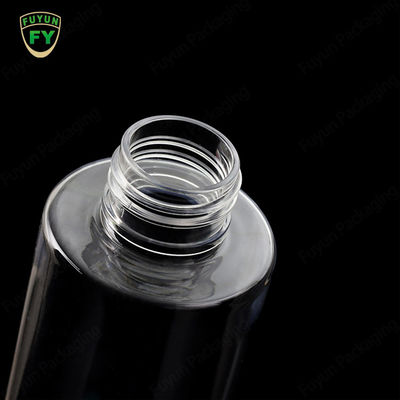 Transparent Empty Small Spray Bottles Frost Chrome Surface Handling