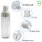 PETG Spray Pump Bottle , SGS Empty Plastic Lotion Bottles