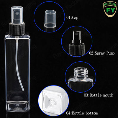 200ML Plastic Bottle With Spray Pump for skincare cosmetic packaging