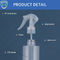 Fine Mist Trigger Sprayer Bottle PET plastic 100ml 200ml