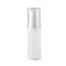 Wholesale 50ml empty travel mini vacuum clear round airless lotion cream plastic bottle for skin care