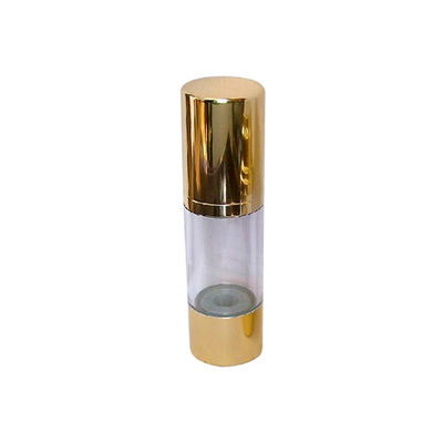 30ml Gold Airless Pump Bottle For cosmetic Lotion Face Cream