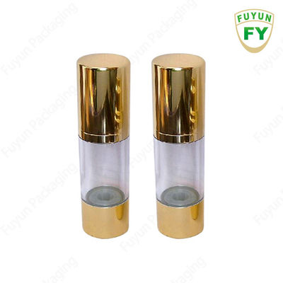 30ml Gold Airless Pump Bottle For cosmetic Lotion Face Cream