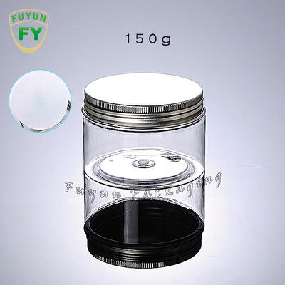 Empty Clear Cookies Candies Beans Packaging Food Grade PET Plastic Container Storage Jars