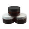 Custom pet plastic cream jar 100g empty cosmetic jar lip scrub container for sale