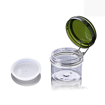 SGS Wide Mouth Plastic Jars With Lids 170g Painting Color Surface