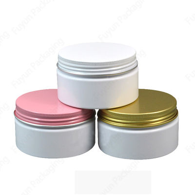 40x71.5mm Cream Jars Cosmetic Packaging 100g Chrome Surface