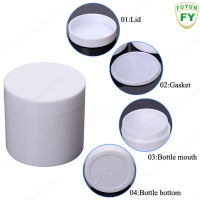 Elegant 100ml Cosmetic Containers with white lid Perfect for travel