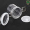380ml Plastic Clip Top Storage Jars , Round Wire Bale Jars