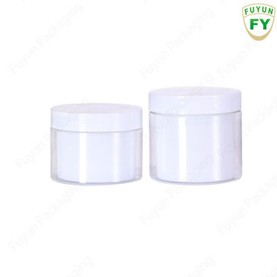 Eye Cream Double Wall Plastic Jars , 4 oz cosmetic containers