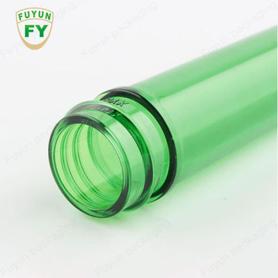 Food Grade 26g 28mm Bottle PET Preform Moss Green New Material