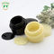 Black White BPA Free Plastic Cream Jar Cosmetic Packaging 5g 10g 15g 20g