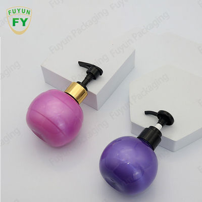 180ml Spherical Plastic Pump Bottles Diameter 24mm For Shampoo