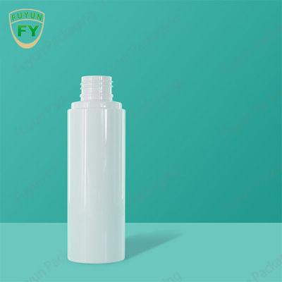 Empty Cosmetic Cylinder White Plastic Pump Bottle 15ml 30ml 50ml