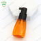 80ml 2.5oz Empty PET Plastic Hair Oil Bottles With Lotion Pump Orange