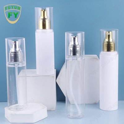 PET White Clear Plastic Spray Bottle 30ml 50ml 100ml 120ml For Cosmetic Packaging