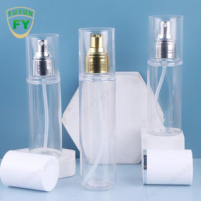 PET White Clear Plastic Spray Bottle 30ml 50ml 100ml 120ml For Cosmetic Packaging