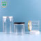 PET Sided Plastic Packaging Jars With Aluminum Cap 1 Oz 2 Oz 4 Oz 8 Oz