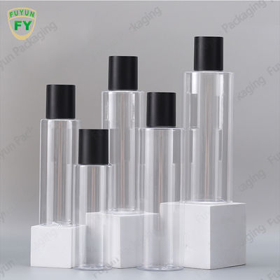 Plastic Round Shape 200ml Plastic Bottle For Shampoo Cosmetic 100ml 150ml