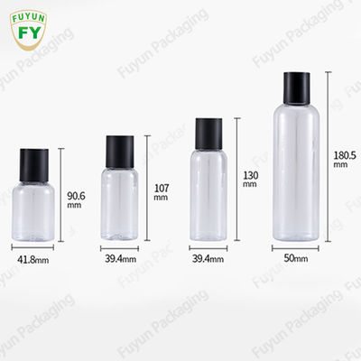 50ml/100ml/150ml/250ml toner containers packaging cosmetic plastic PET bottle for cosmetics