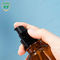 Brown Screw Top Capsule Packaging 60ml Medicine Bottle Amber Plastic