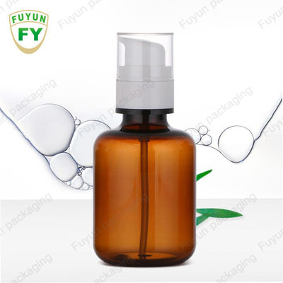 Pet Plastic Pill Amber Plastic Capsule Bottles 30ml 60ml 80ml 100ml