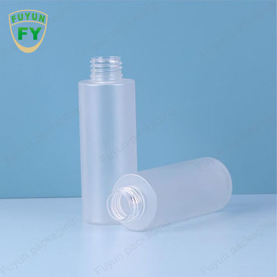 OEM Facial Lotion Frosted 100ml Toner Bottle With Matte Cap