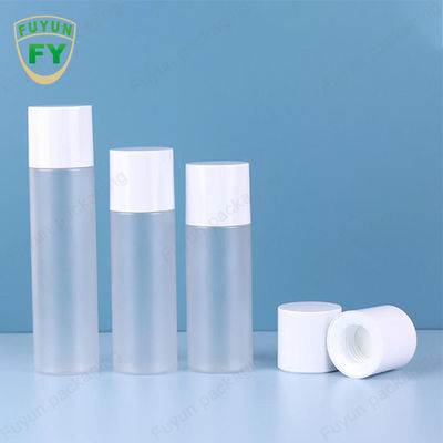 OEM Facial Lotion Frosted 100ml Toner Bottle With Matte Cap