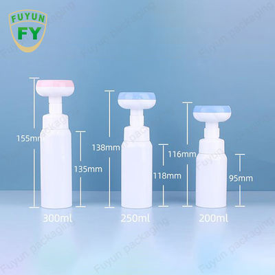 500ml Soap Foam Pump Bottle Square Empty Paw Flower Head bottle